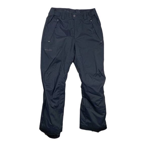 Columbia Men’s Black Insulated Multiple Pockets Adjustable Snow Ski Pants Large - Picture 1 of 8